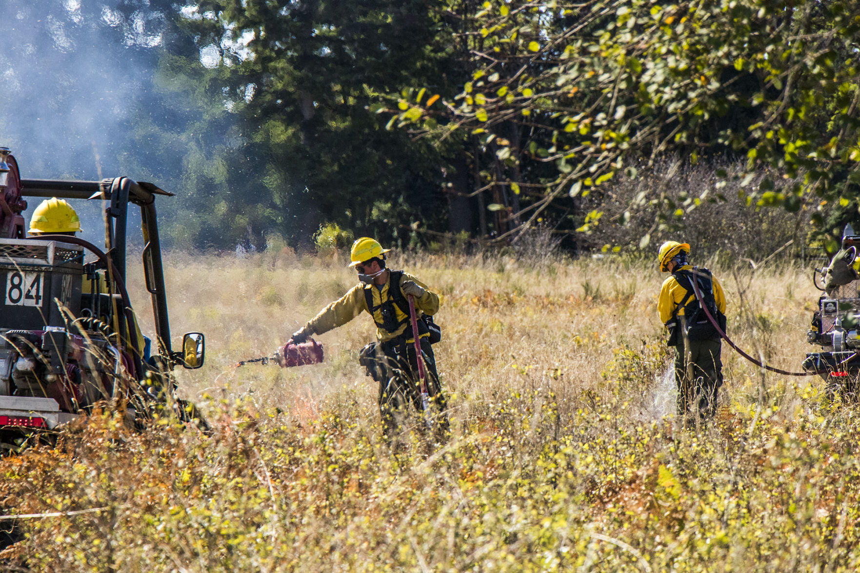Prescribed Burns Ignite Across Western Washington